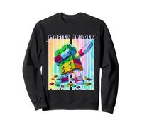 Cool Master Builder Dabbing Blocks Bricks Builder Kids Boy Felpa