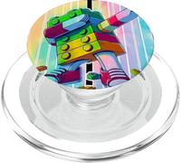 Cool Master Builder Dabbing Blocks Bricks Builder Kids Boy PopSockets PopGrip per MagSafe