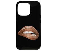 Cool Melanin Girl Lips Graphic Tees, Black Girls Magic Style Custodia per iPhone 13 Pro