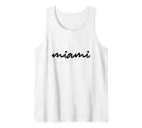 Cool Miami Florida Vibes Illustration Fashion Graphic Design Canotta