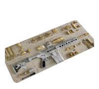 Cool Military Weapon Build Weapon Parts Display Large Gaming Mouse Pad, Military Weapon Parts Design XXL Gaming Mouse Pad, for Laptop & Desktop Use (#7,11.8 * 31.4in/30 * 80cm)
