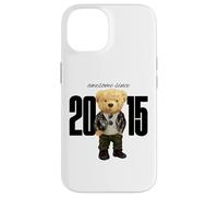 Cool millennials Teddy Bear Birthday Awesome Born Since 2015 Custodia per iPhone 14