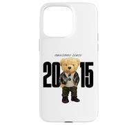 Cool millennials Teddy Bear Birthday Awesome Born Since 2015 Custodia per iPhone 15 Pro Max