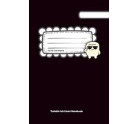 Cool Milo | Twinkle Ink Lined Notebook [Black]: Confident Milo the Magical Marshmallow and Powerful Inspirational Quotes Sayings