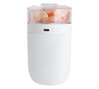 Cool Mist Humidifier - 230ml Aromatherapy Diffuser Device, Colorful Salt Stone Ambient Light System, Air Purifying Odor Removal Accessory for Bedroom Car Home | Sleep Relaxation Office Travel