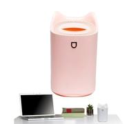 Cool Mist Humidifier - Spray Ultrasonic Bedroom AirHumidifier | High Mist Output with 360 Rotation | USB Rechargeable Desktop Humidifier for Home Office Nursery Room