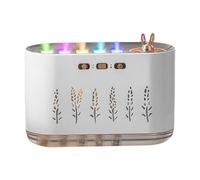 Cool Mist Umidifiers For Bedroom - Aromatherapy Diffuser With Light, 700 ml RGB Color Changing Music Synchronized Ultra Quiet, 5 Nozzles | Home Improvement Decor For Nursery Children