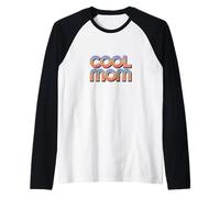 Cool Mom Festa della Mamma Donna per Madri Nonna Figlia Figlia Maglia con Maniche Raglan