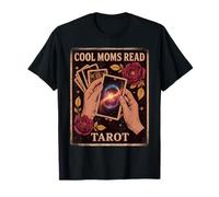Cool Moms Read Tarot Witchy Goth Psychic Oracle Card Read Maglietta