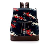 Cool Moon in Space Astrology Background PU Leather Backpack Purse per le donne, borsa a tracolla da viaggio da donna alla moda, Multicolore 10., 27x12.3x32cm