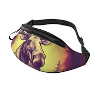 Cool Moose Marsupio per uomo e donna borsa a tracolla impermeabile sport cintura marsupio outdoor hip pack