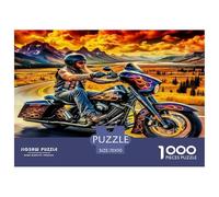Cool Motorcycle Jigsaw Puzzle,1000 Pezzi Classici, Per Adulti E Bambini A Partire Da 12 Anni Giochi Educativi Giocattoli Sfida Impossibile - Decorazione Della Casa 70x50cm/1000pcs