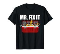 Cool Mr. Fix It Art per amanti del fai da te tuttofare uomini riparatori Maglietta