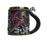 Cool Mugs, Dragon Mug with Detailed Handle, Camping Mug Home Decor, Themed Party Supplies, Medieval Tableware for Coffee, Tea, Milk, Hot And Beverages