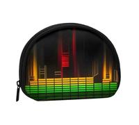 Cool Music Sound Mini Storage Bag Shell Wallet Piccolo portamonete con mini con cerniera Cambiare borsa per le chiavi delle monete si può anche memorizzare tutti i piccoli oggetti che si desidera,