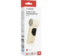 Verbatim Cool'n'Go AirJet Ventilatore palmare bianco/argento, W129171228 (bianco/argento)