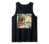 Cool Nantes Cerca Gli Amanti degli Elefanti e delle Città Canotta