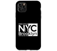 Cool New York City Brooklyn Free Style Illustration Graphic Custodia per iPhone 11 Pro Max