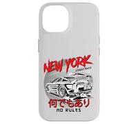 Cool New York City Car Racing Graphic Urban Vibes Collection Custodia per iPhone 14
