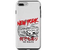 Cool New York City Car Racing Graphic Urban Vibes Collection Custodia per iPhone 7 Plus/8 Plus