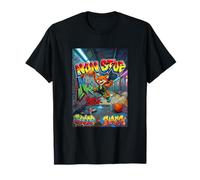 Cool New York City Fury Fox Playing Basketball Underground Maglietta