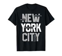 Cool New York City Graphic Design Tee Shirts, New York City Maglietta