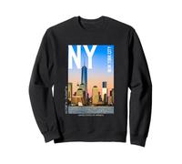 Cool New York City Skyline, Walking in New York City Streets Felpa