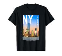 Cool New York City Skyline, Walking in New York City Streets Maglietta