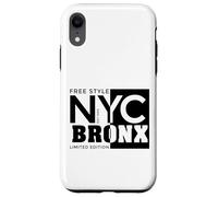 Cool New York City The Bronx Free Style Illustration Graphic Custodia per iPhone XR