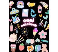Cool Notebook, Pretty Notebook for Girls: Trendy College Ruled Journal with Soft Pastel Design, Aesthetic School Supplies for Teens, College Girls, ... Cute Cover Art, and Lined Pages for school
