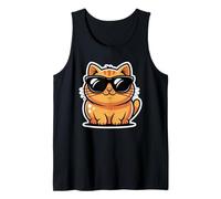 Cool Occhiali da Sole Cat Cute Cartoon Kids Canotta
