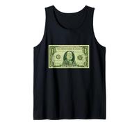 Cool One Dollar Cartoon Style, Yes I'm Rich, Rich Graphic Canotta