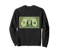 Cool One Dollar Cartoon Style, Yes I'm Rich, Rich Graphic Felpa
