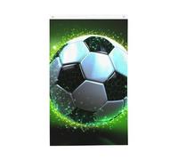 cool pallone da calcio bandiera 3x5 ft verticale doppia faccia giardino bandiera esterno cortile casa bandiera divertente festa banner segno decorazione casa giardino bandiere per parete poster