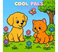 Cool Pals: Simple and Cute Animal Coloring Book