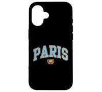 Cool Paris Style, Paris France Illustration Graphic Fashion Custodia per iPhone 16