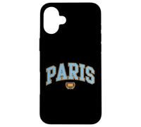 Cool Paris Style, Paris France Illustration Graphic Fashion Custodia per iPhone 16 Plus