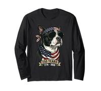 Cool Patriotic Dog Occhiali da Sole Stelle Strisce Bandana 2026 Maglia a Manica