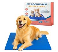 Cool Paws Tappetino refrigerante per animali domestici, grande cuscinetto in gel auto-raffreddante per cani e gatti, pieghevole, durevole, atossico, ideale per casse, letto, auto, pavimento, tappetino