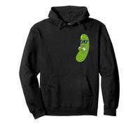 Cool Pickle Cartoon Funny Retro Y2K Aesthetic Felpa con Cappuccio