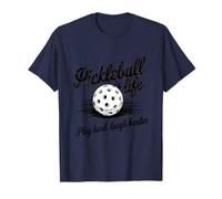 Cool Pickleball Is Life Play Hard Pickleball Lovers Novità Maglietta