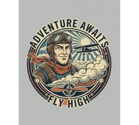 Cool Pilot Aviation Composition Notebook for Adults Kids Boys Girls Teens 110 Pages College Ruled 7.5 x 9.25 Lined Paper Composition Book: Cute ... Future Pilot School Students Retired Pilots