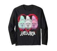 Cool Pomeranian Cute Dog Lovers STREET Fashion Pome Maglia a Manica