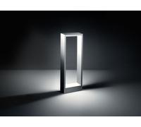 Cool Quadrato Long a Terra IP54 Simes Nero 2700K