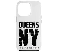 Cool Queens Graphic Tee shirts, Queens New York City Skyline Custodia per iPhone 13 Pro
