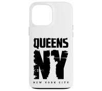 Cool Queens Graphic Tee shirts, Queens New York City Skyline Custodia per iPhone 13 Pro Max
