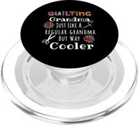 Cool Quilting Grandma for Stylish Creative Crafty Grandmas PopSockets PopGrip per MagSafe