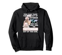 Cool Ragazza da Tottenham City - Orgoglioso Tottenham Ragazza Felpa con Cappuccio
