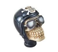 Cool Resin Unique Skull Head Gear Shifts Pomello Del Cambio Accessorio Per Cambio Manuale Miglioramento Degli Interni Auto Decorazione Degli Interni Auto