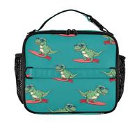 Cool Rex - Borsa termica termica per tavola da surf, 28,4 x 8,9 x 24,9 cm, per uomini e donne, per viaggi, lavoro, picnic